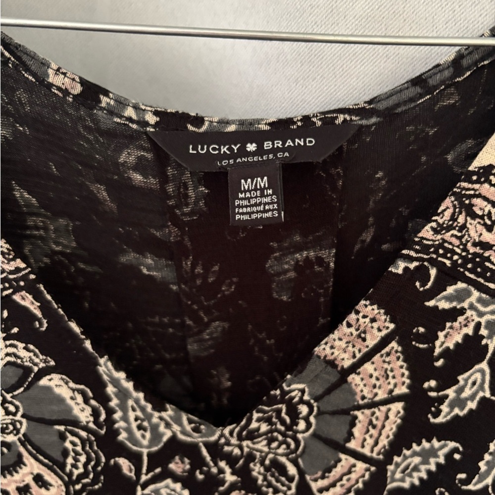 Lucky Brand Boho Festival tank top- NWOT Size- Medium - Picture 2 of 4